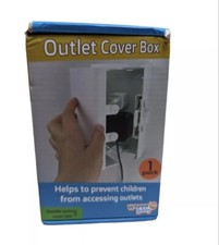 Baby Safety Outlet Cover Box Double Locking Open Box Wappa Baby - Baby Safety