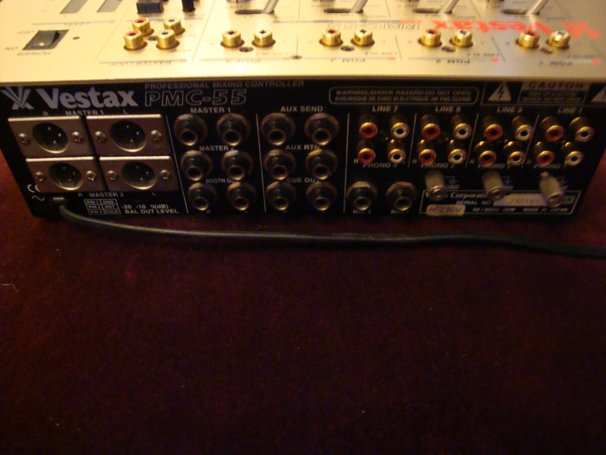 Vintage Vestax PMC-55 DJ Mixer | eBay Vintage Vestax PMC-55 DJ Mixer | eBay