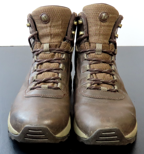 Merrell Men's 8 Shoes Vego Mid Leather Waterproof J311539C Espresso Hiking Boots - Picture 2 of 10