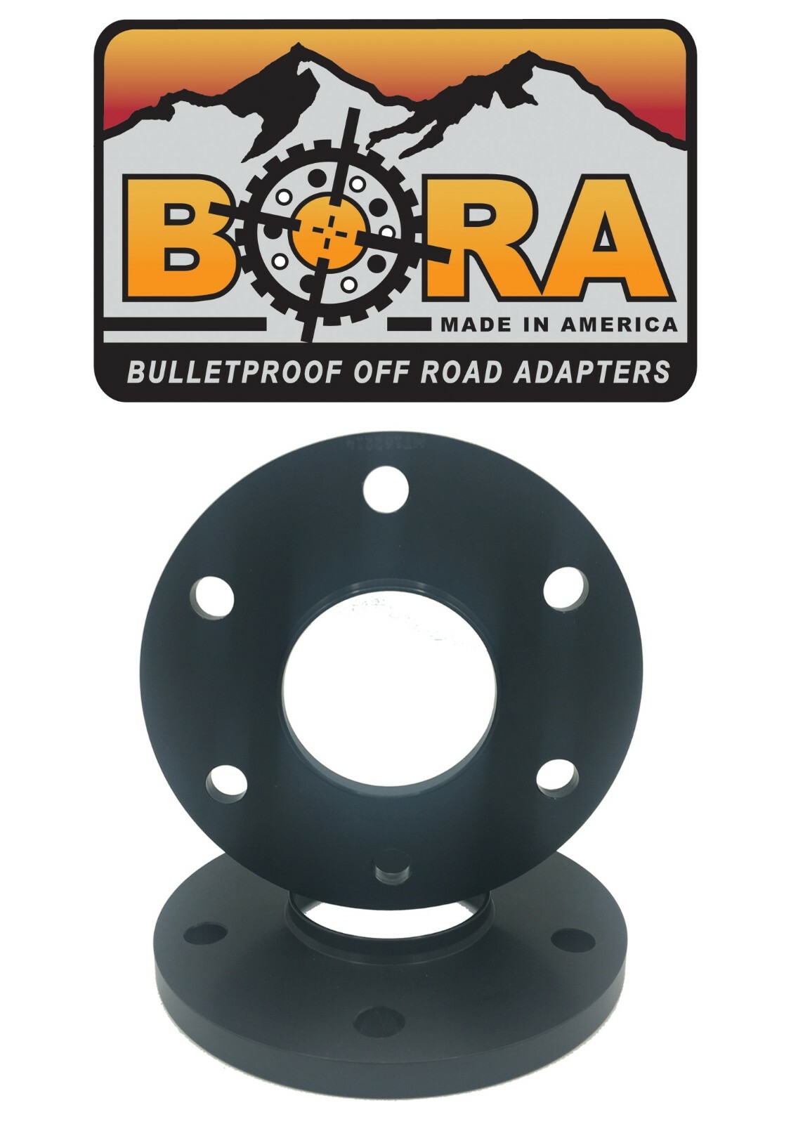 0.375" BORA Wheel Spacers for Ford Ranger (2019+) 2 Spacers by BORA