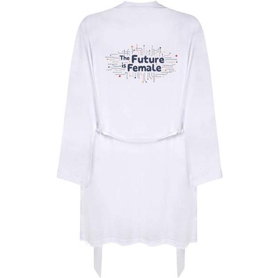 'The Future Is Female' Adult Dressing Robe / Gown (RO050789)