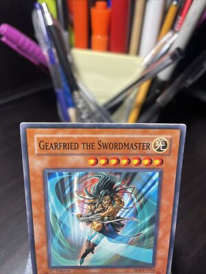 遊戯王OCG デュエルモンスターズ Gearfried the Swordmaster 1st Edition Yugioh Gearfried the swordmaster SD5-EN016 1st Edition LP NM