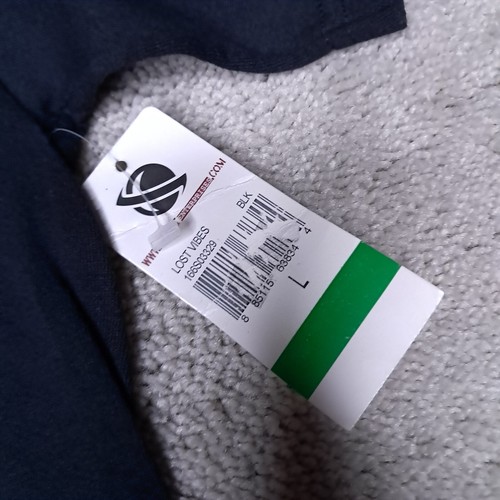 Y2K Lost Enterprices Kids T-shirt Youth Large Black Lost Vibes Surf Skate New - Picture 6 of 8