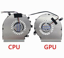 CPU GPU Cooling Fan For MSI GE62VR GL62VR GP62VR GL62M GV62 GP62MVR 4 Pin L R