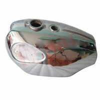 BSA A65 Spitfire Firebird 1960Er Benzintank Aus Edelstahl, Verchromt