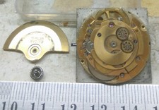 USED ENICAR AR-197 AUTOMATIC WATCH MOVEMENT BALANCE OK FOR PARTS REPAIRS