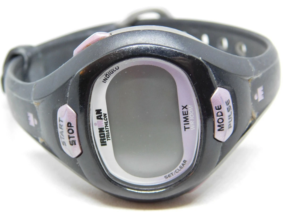 Timex Ironman Triathlon Indiglo 100M Water Resistant Quartz Digital Ladies Watch