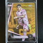 2024 Topps Chrome MLS #75 Facundo Farias GOLD WAVE 14/50 RC - Inter Miami