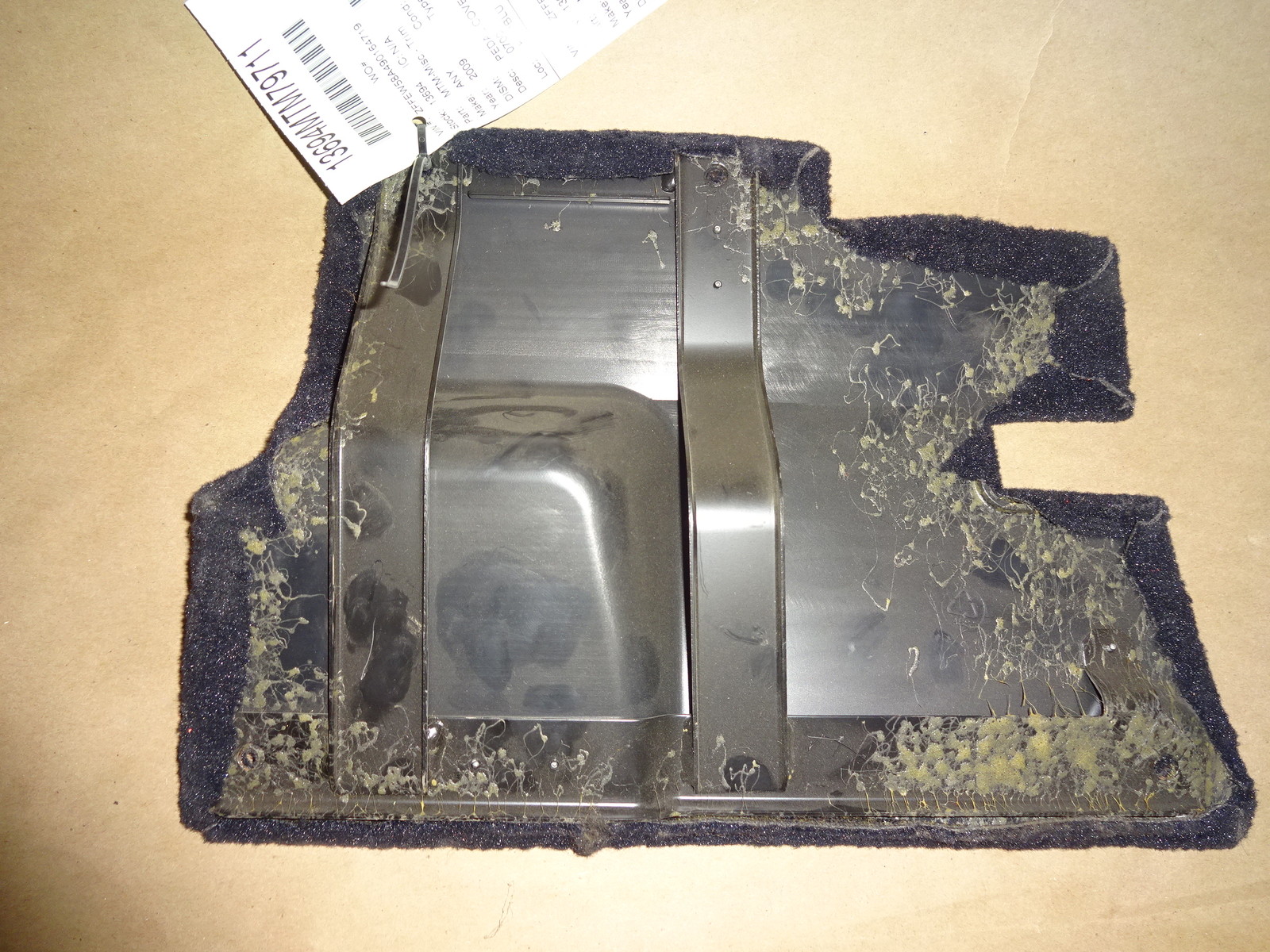 Ferrari 430 Front Foot Pedal Carpet Piece Black 68260700