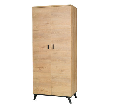 Drehtürenschrank Gammo GM01 Stilvoll Kleiderschrank Schrank Kleiderstange