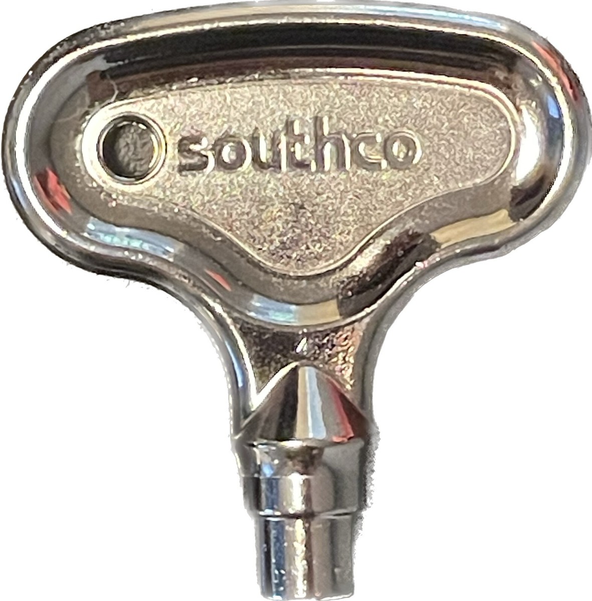 SOUTHCO KEY CODED E3-3-1, #4 Key, 7mm Triangle, Zinc Alloy, Nickel