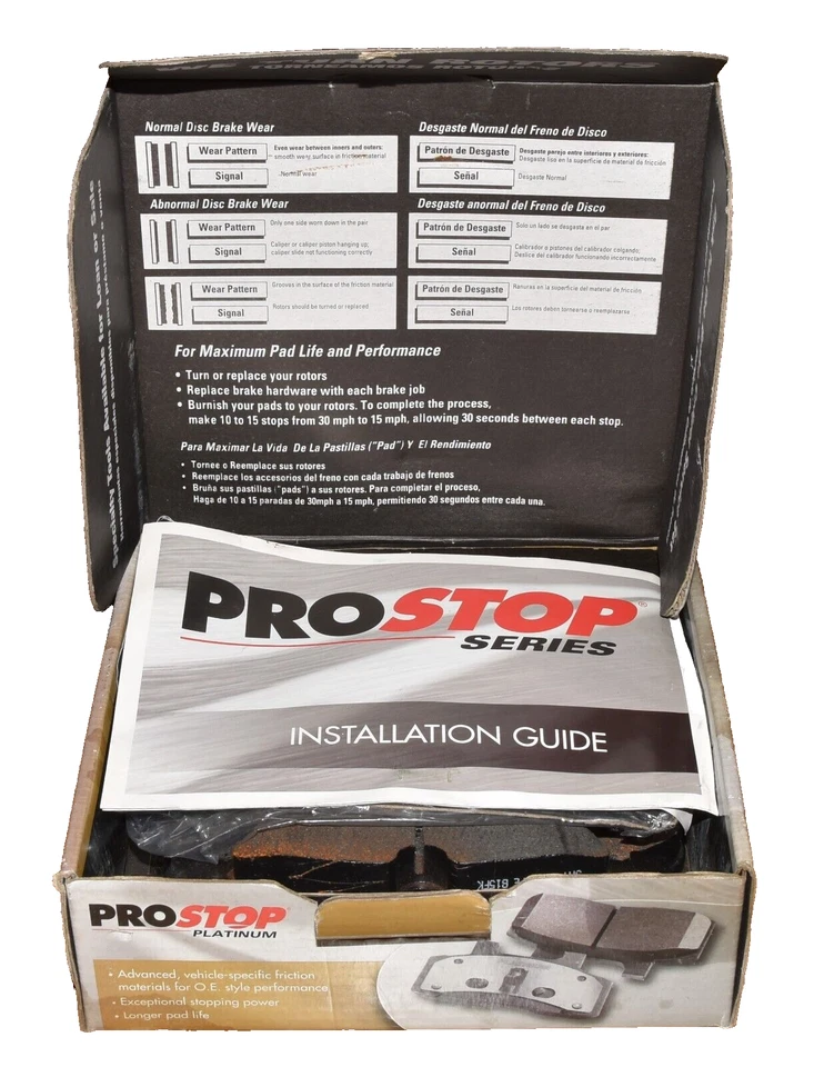 Pastilla de freno trasera Pro Stop PD946M semimetálica delantera y Bapmic CMX7427 para BMW X3 Foto 2 de 4