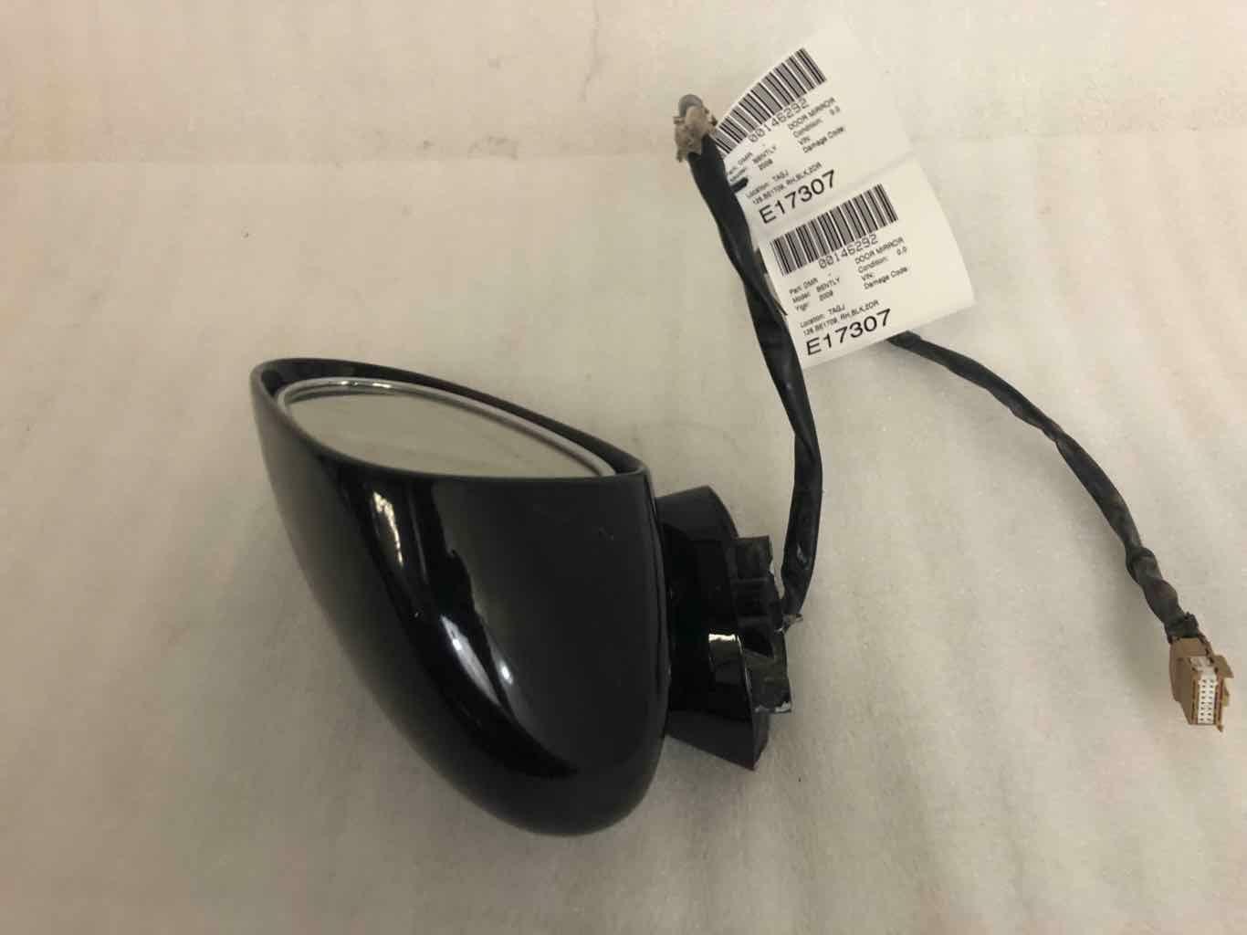 2007-2010 Bentley Continental RH Right Black Passenger Door Mirror