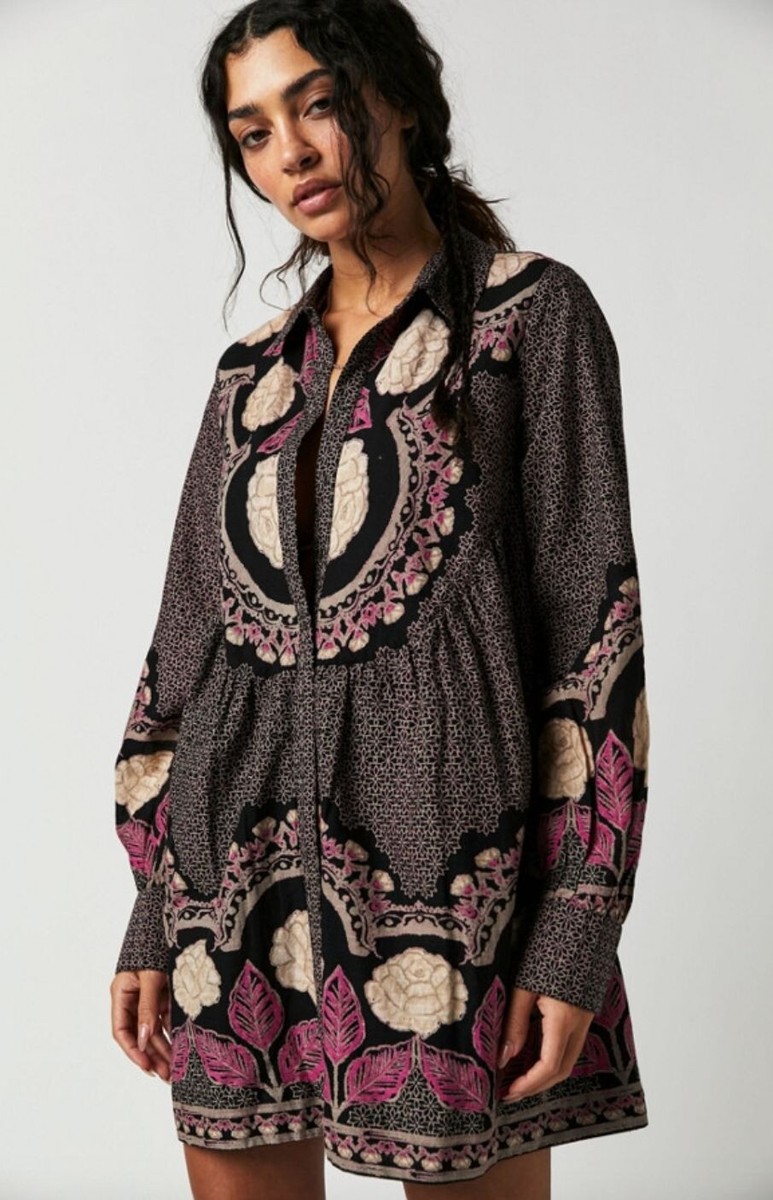free people smell the roses mini dress Smell The Roses Mini Dress