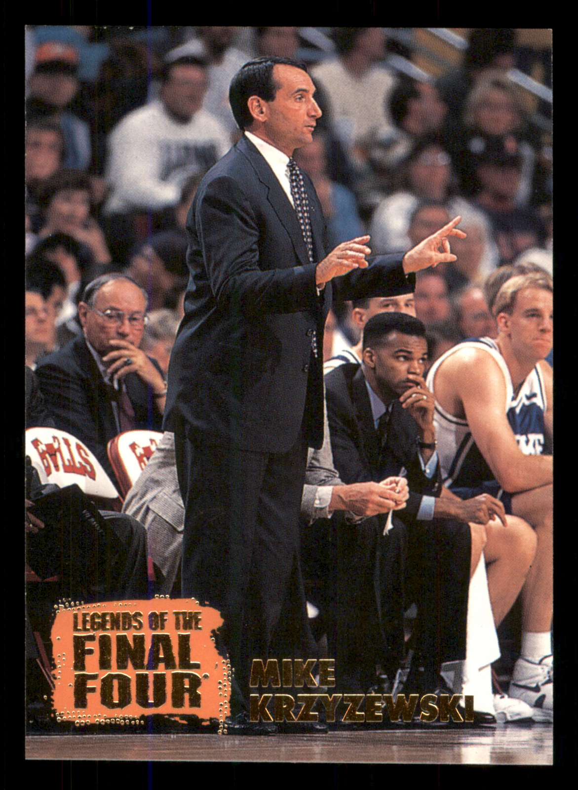 Mike Krzyzewski - 1996 Classic Sears Legends of the Final Four #MC4 - Duke