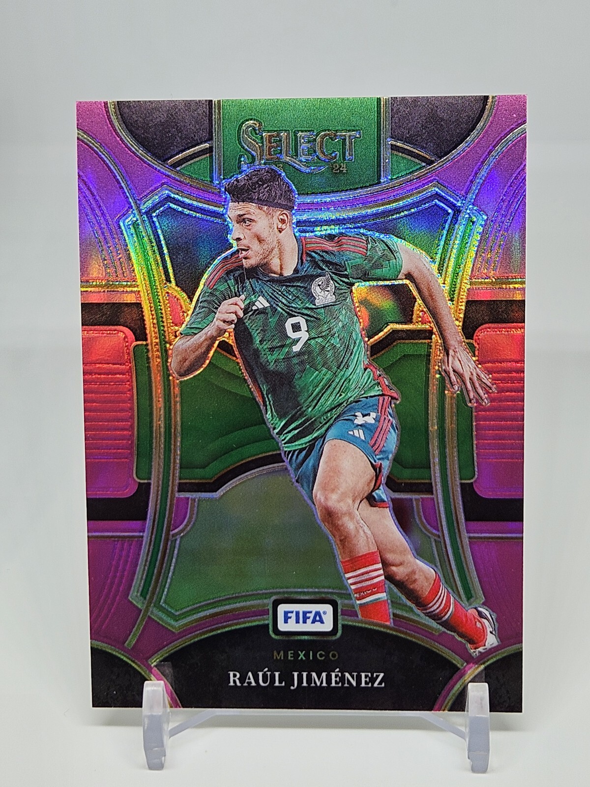 2023-24 Select FIFA Raul Jimenez Mezzanine Pink Prizm #'d 01/75