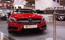 Cars 2014 mcchip dkr mercedes benz a45 amg Desk Mat Stitched