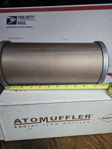 ALWITCO LUFTABGAS SCHALLDÄMPFER M15 1-1/2" AUSSENKBAR NPT - Bild 2 von 8