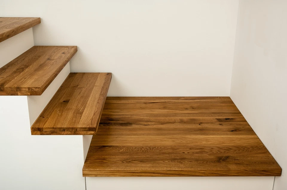 Tablero de mesa tablero de madera maciza pedestal mesa de comedor roble rústico 40 mm DL aceitado natural - Imagen 2 de 4