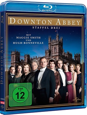DOWNTON ABBEY, Staffel 3 (3 Blu-ray Discs) NEU+OVP