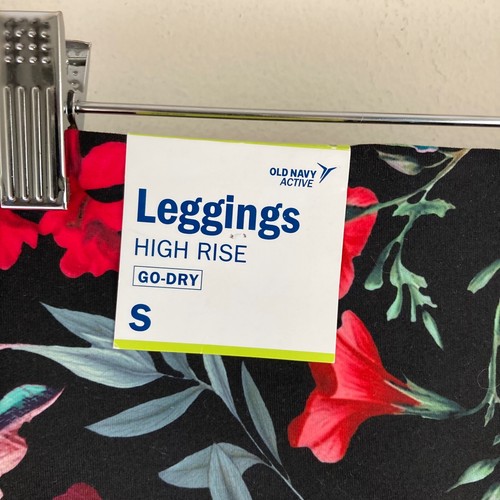 New Old Navy women's floral high-rise leggings size S - Picture 3 of 6
