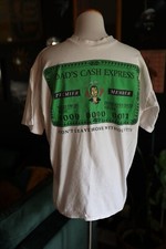 Vtg 90's Funny Dad's Cash Express Don't Leave Home Without It White T Shirt XL