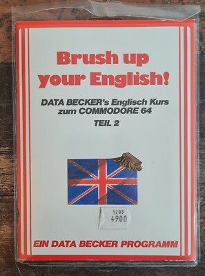 Brush Up your English! Teil 2 - Data Becker- Commodore 64 /C64/128/ Diskette