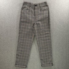Urban Outfitters Plaid Pants Women’s 2 Flat Front Straight Leg Chino Trousers