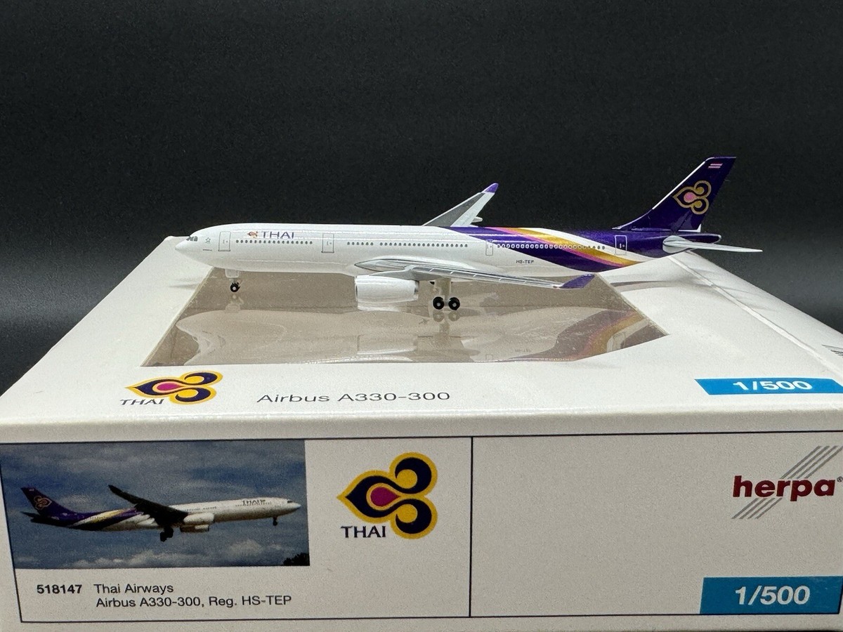 Herpa 1:500 Thai Airways International A330-300 | eBay