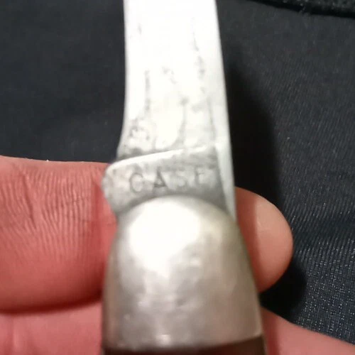 Нож для крупного рогатого скота Case XX 1940-64 Genuine Red Bone 6345 1/2 - Изображение 3 из 4