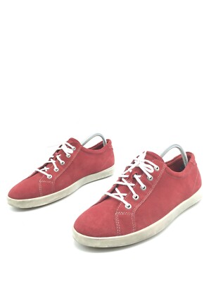 ECCO Soft 2.0 Zapatillas Confort Rojo Para Mujeres T.41 US.9 UK.8