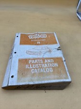 1985-89 CHEVROLET GEO R PARTS AND ILLUSTRATION CATALOG MANUAL