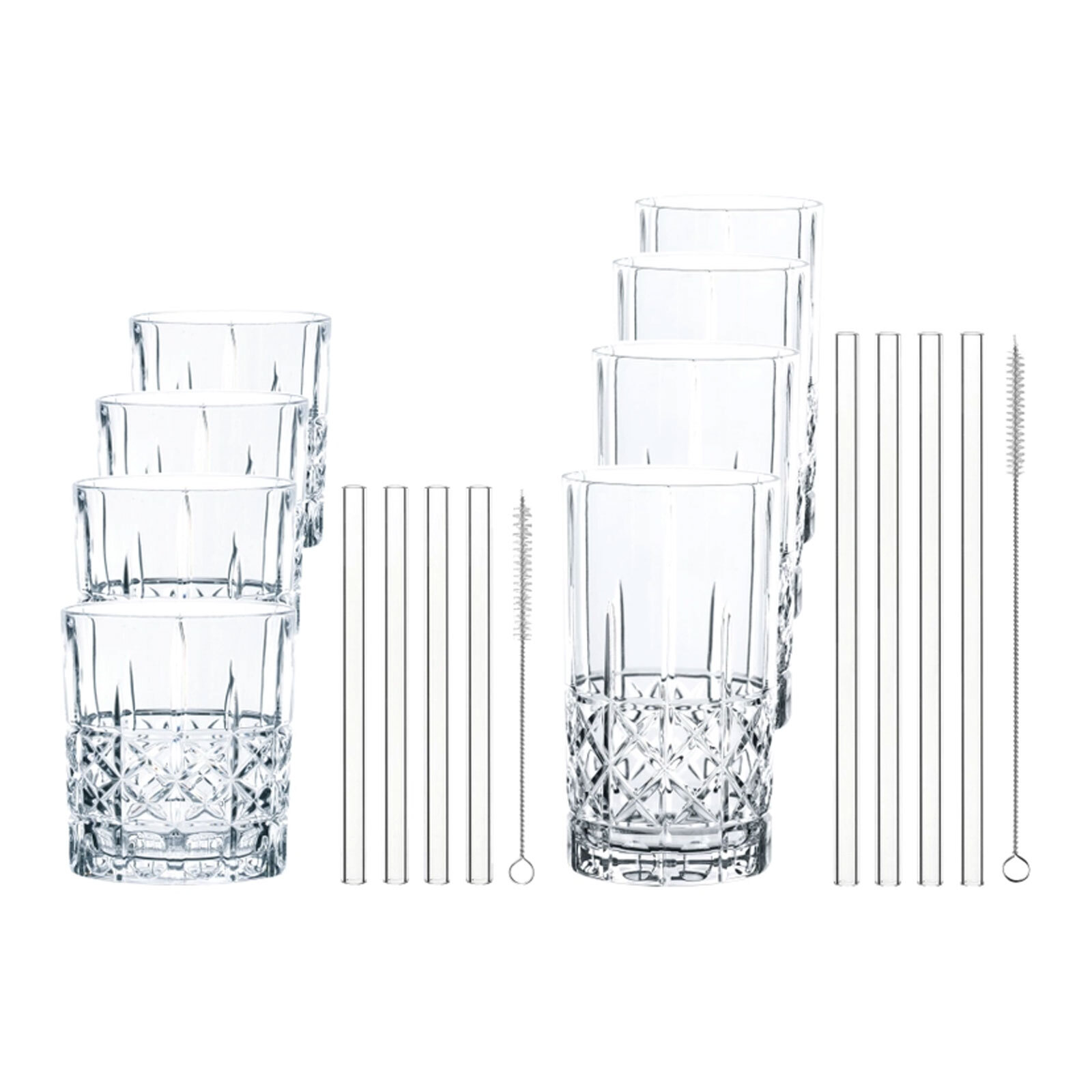 Spiegelau Elegance 16-литровый стакан для длительного питья, 445 мл, виски-бисквит, 345 мл в стаканчике