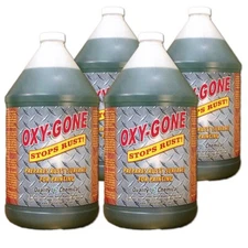 Oxy-Gone Rust Remover & Metal Treatment / 4 Gallon Case