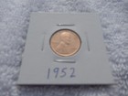 1952 Lincoln Cent Circulated - Perfect For Coin Books! — photo 1