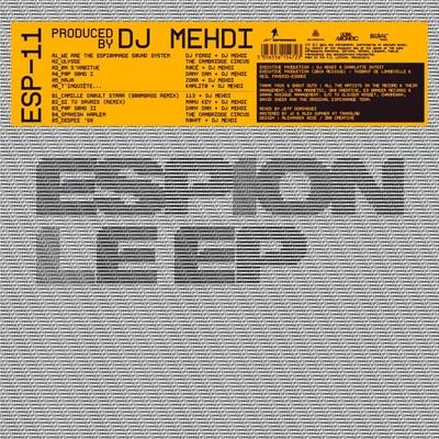 DJ Mehdi Espion EP (Vinyl) 12'' Album Coloured Vinyl