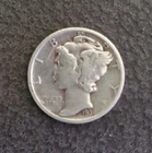 1936 US Mercury SILVER Dime "Philadelphia" Mint! AU! Old US Coin