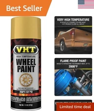 VHT High Heat Gold Flake Wheel Paint - 11oz Matte Finish for Stunning Results