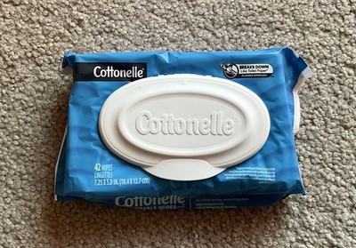 Cottonelle Ultra Fresh Flushable Wet Wipes   Single Flip-Top Pack 42 Wipes