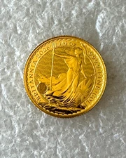 2026 King Charles British Royal Mint Gold Britannia 1/4 oz .9999 fine £25 Coin