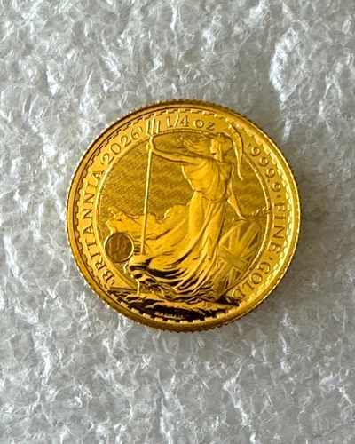 2026 Gold Britannia 1/4 oz — photo from the most recent tracked eBay sale