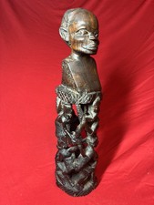 Makonde Style AfricanWood Sculpture | 34 cm | 0.9 kg