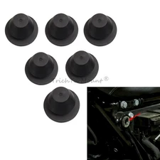 6PCS Side Cover Grommets Fairing Rubber For Harley Road King FLHRS Tour Glide