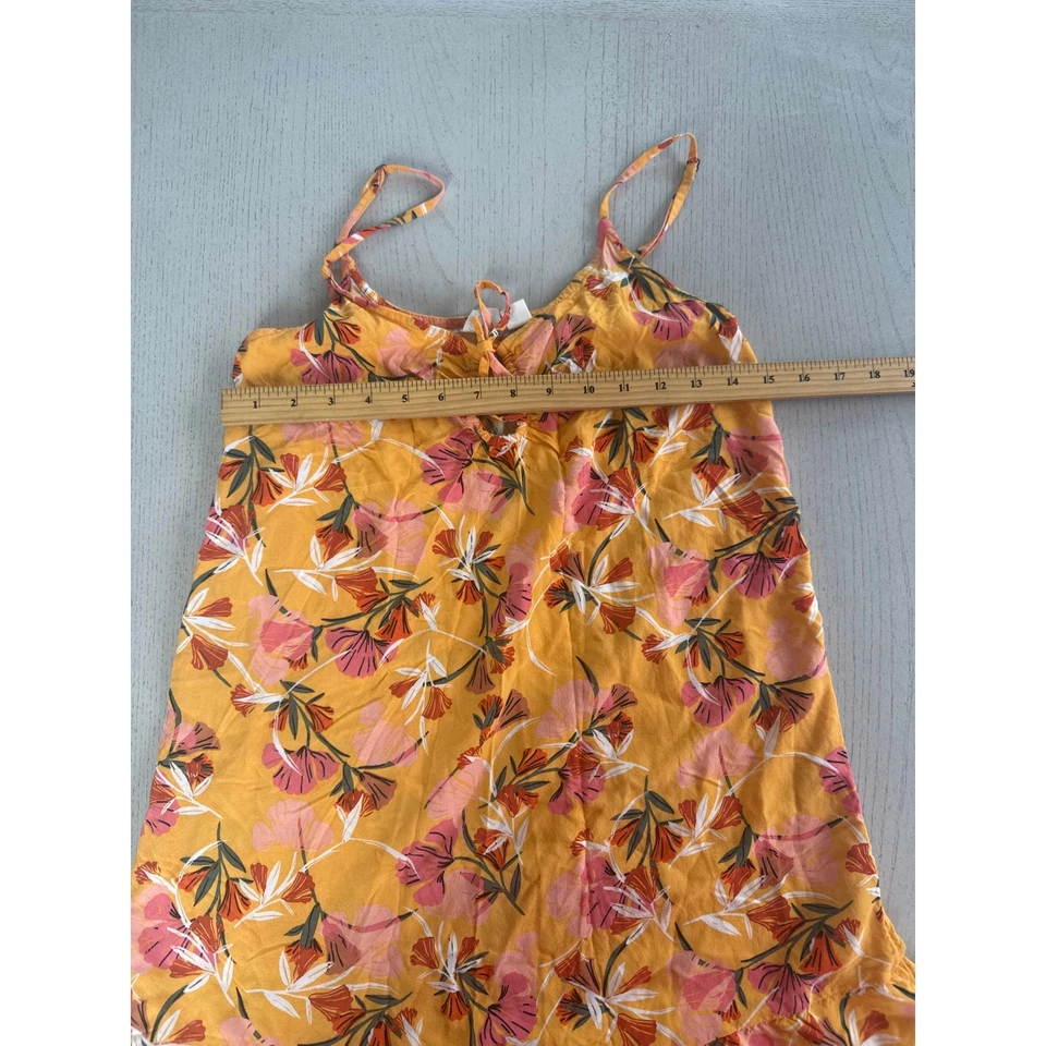 Mini Vestido ROXY Tropical Floral Chica Surfista Playa Foto 3 de 4