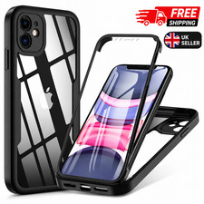 360 Full Body Shockproof Case For iPhone 16 15 14 13 11 12 Pro Max Plus Cover UK