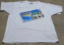 Vintage Michael Drake Welcome To My Island 1992 Music T Shirt XL