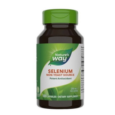 Selenium 100 Caps 200 mcg by Nature's Way