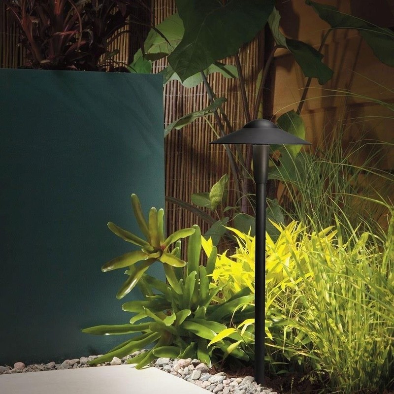 Kichler Lighting 15810AZT27R 22 inch 3.6W LED Dome Path Light