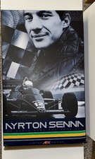 AFX Mega G Senna Limited Edition 80s Formula Slot Car Track Set w/Two 80s