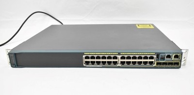 Cisco Catalyst WS-C2960S-24PS-L 24 Port PoE Gigabit Ethernet Switch IOS 12.2